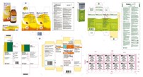 Medical packaging, -leaflet, -label